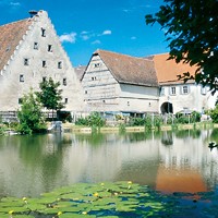  Klostermühle und Mahlweiher Heiligkreuztal